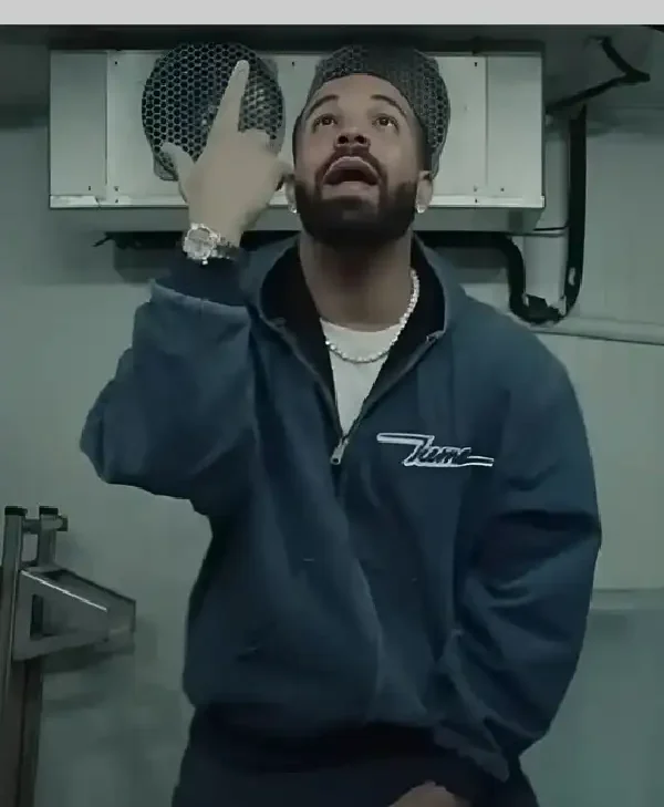 Shop Drake Iceman Hooded Jacket