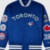 Shop-Join-the-Crew-in-the-OVO-×-New-Era-×-MLB-Toronto-Varsity-Jacket-For-Sale