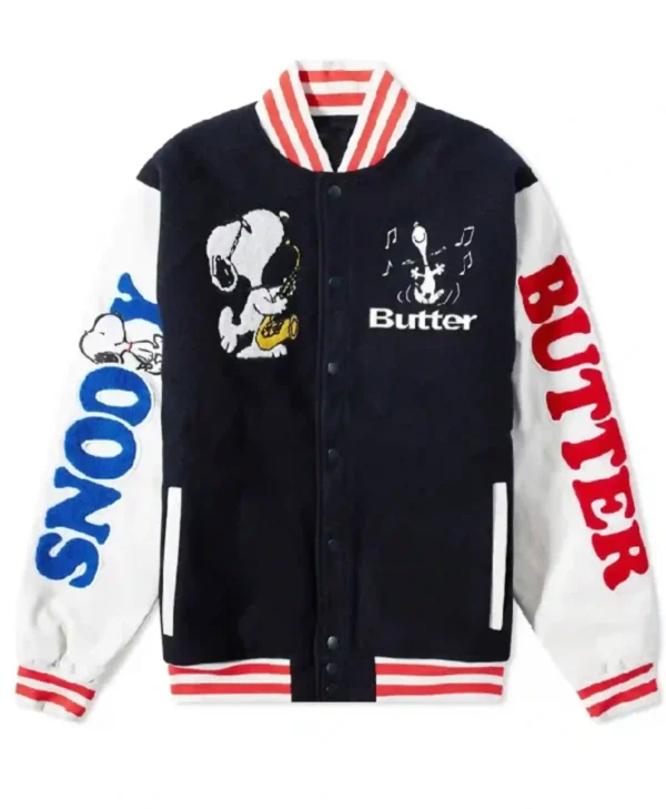 Snoopy-Butter-Letterman-Jacket