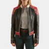 Stone Cold Fox Kiernan Shipka Leather Jacket