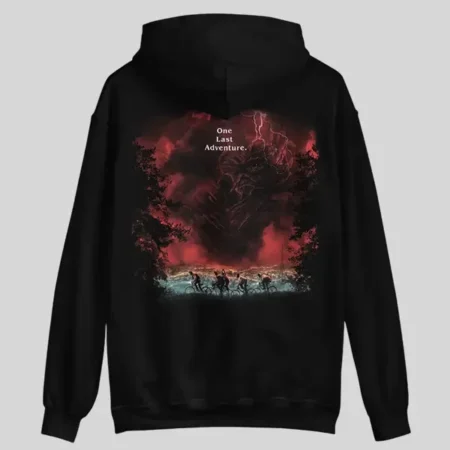 Stranger Things S05 One Last Adventure Hoodie