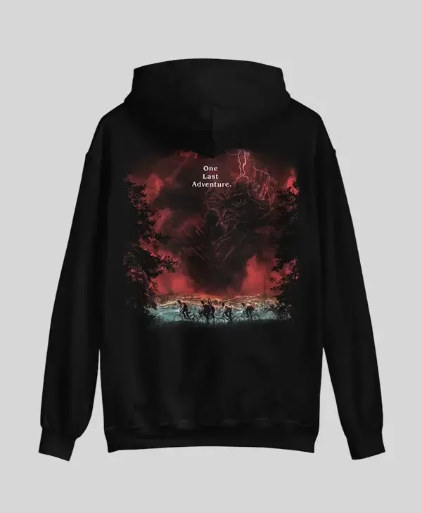 Stranger Things S05 One Last Adventure Hoodie