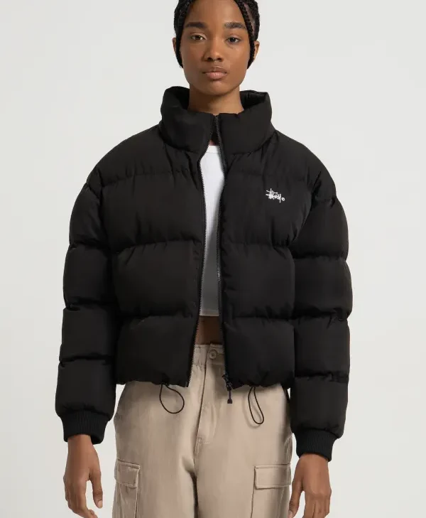 Stussy-Graffiti-Puffer-Jacket-Black