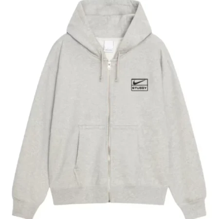 Stussy-x-Nike-Zip-Hoodie-Grey