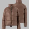 Svea-Jakke-Volume-Puffer-Jacket-Brown