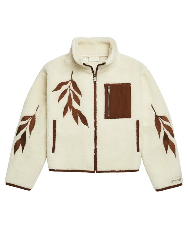 Taylor-Swift-Life-is-a-Willow-Zip-Up-Sherpa-Fleece-Jacket-Cream
