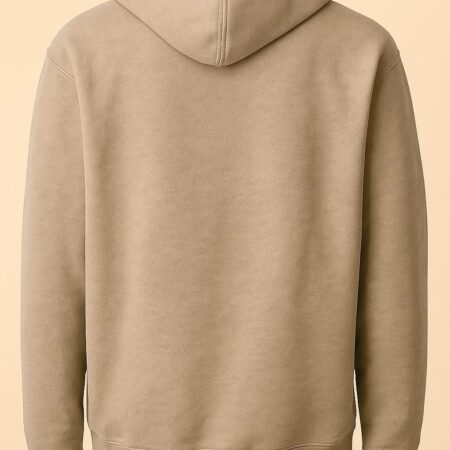 The Name is Mamdani” Brown & White Hoodie back