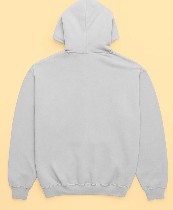 The Name is Mamdani” Brown & White Hoodie back shoot