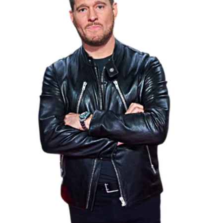 The-Voice-S28-Michael-Buble-Black-Leather-Jacket