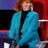 The-Voice-S28-Reba-McEntire-Blue-Suede-Fringe-Coat