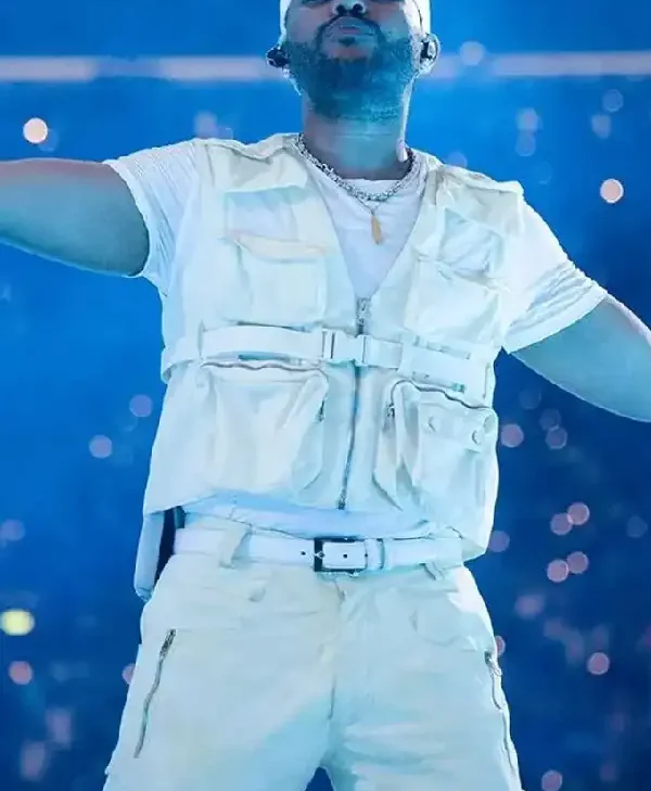 The Weeknd After Hours Til Dawn Tour White Vest For Sale