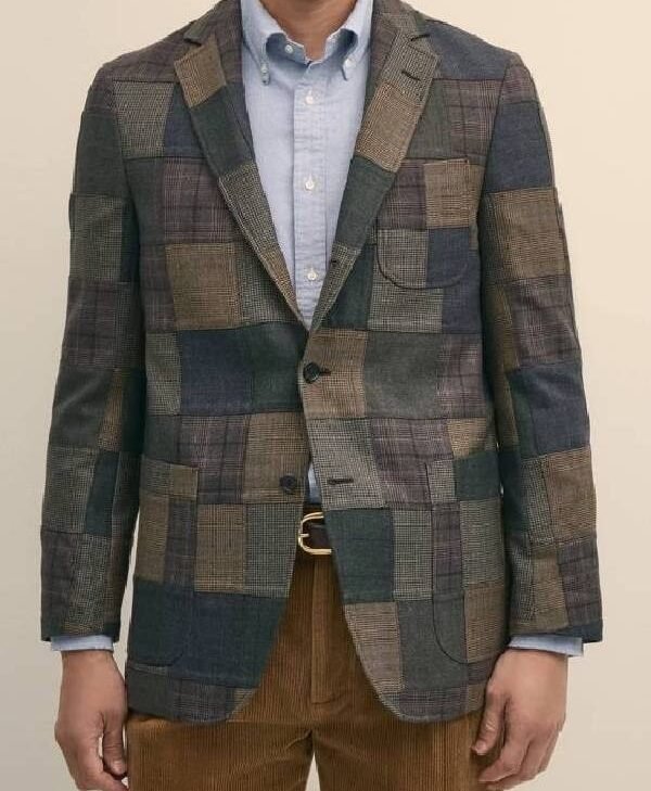 Timothy Simons Checked Blazer from The Kelly Clarkson Show