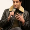 Tom-Bateman-Hedda-BAFTA-Shearling-Leather-Jacket