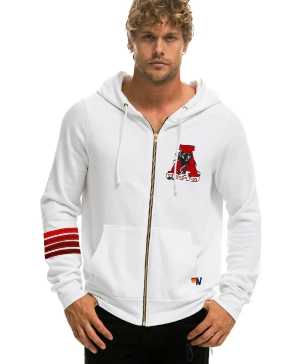 University-of-Alabama-Roll-Tide-Zip-Hoodie-White