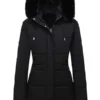 Women-Black-Puffer-Parka-Jacket