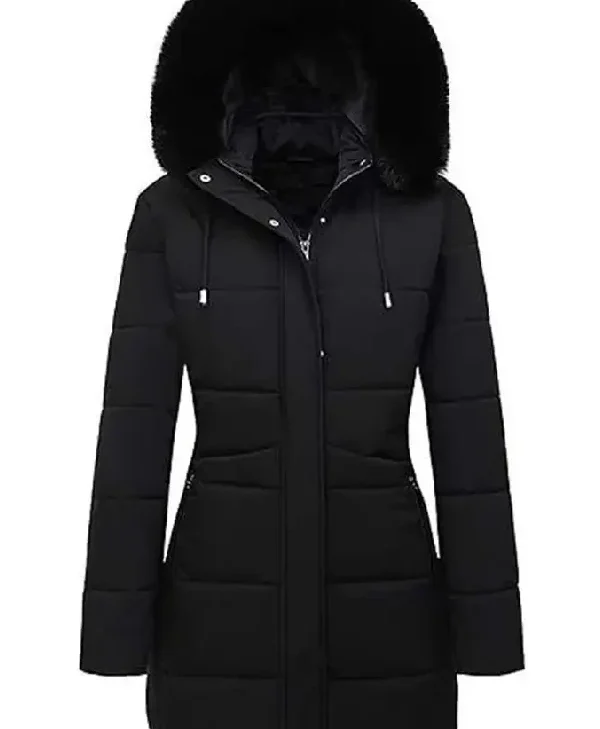 Women-Black-Puffer-Parka-Jacket