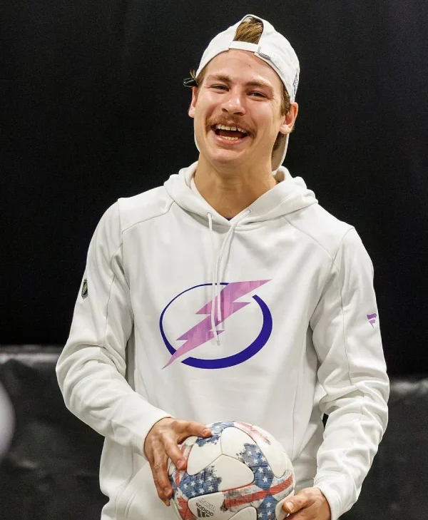 Yanni-Gourde-Tampa-Bay-Lightning-White-Hoodie