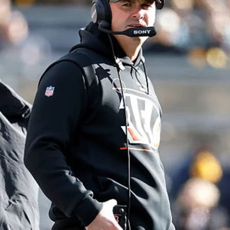Zac Taylor Cincinnati Bengals Sideline Hoodie