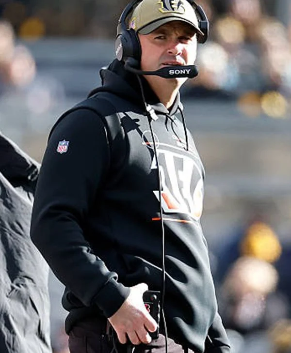 Zac Taylor Cincinnati Bengals Sideline Hoodie