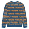 Zohran Mamdani Knit Sweater. back