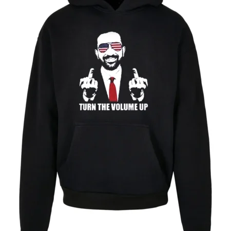 Zohran Mamdani Mayor Turn The Volume Up Black Hoodie
