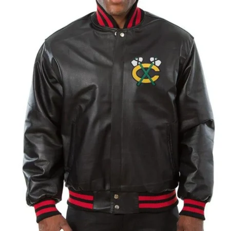 chicago-blackhawks-black-leather-jacket-scaled