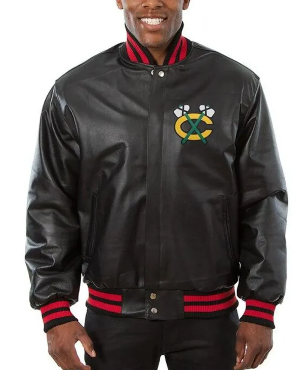 chicago-blackhawks-black-leather-jacket-scaled