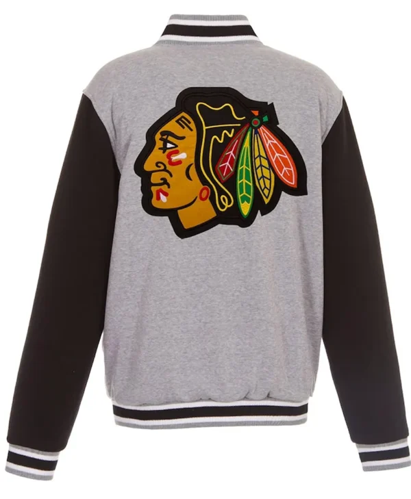 chicago-blackhawks-gray-and-black-varsity-wool-jacket