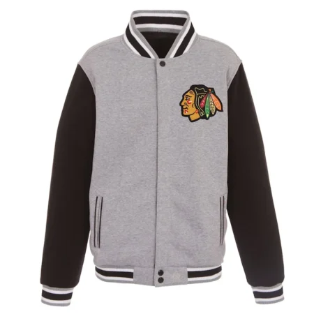 chicago-blackhawks-varsity-gray-and-black-jacket
