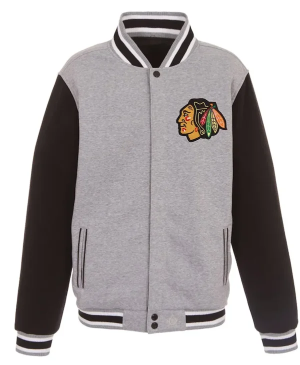 chicago-blackhawks-varsity-gray-and-black-jacket