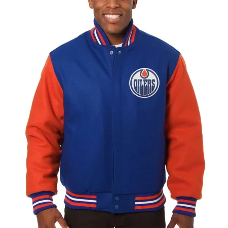 edmonton-oilers-varsity-royal-and-orange-wool-jacket