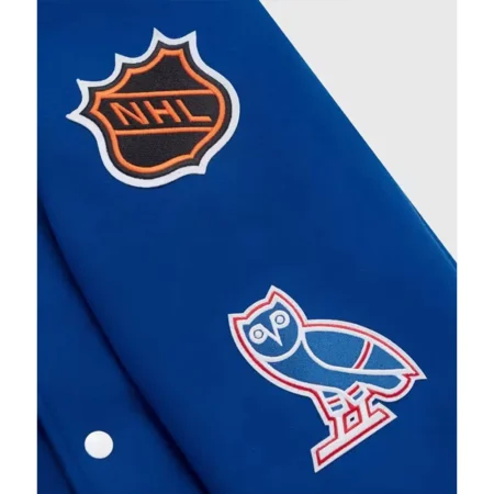 new-york-rangers-ovo-blue-varsity-jacket