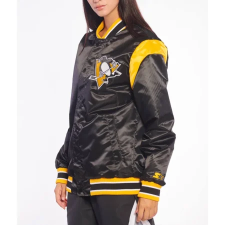 pittsburgh-penguins-teddy-black-satin-jacket