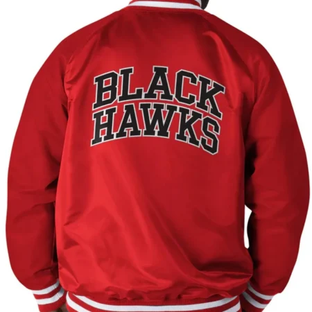 starter-chicago-blackhawks-red-bomber-jacket-scaled