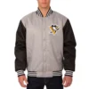 two-hit-pittsburgh-penguins-poly-twill-gray-and-black-jacket