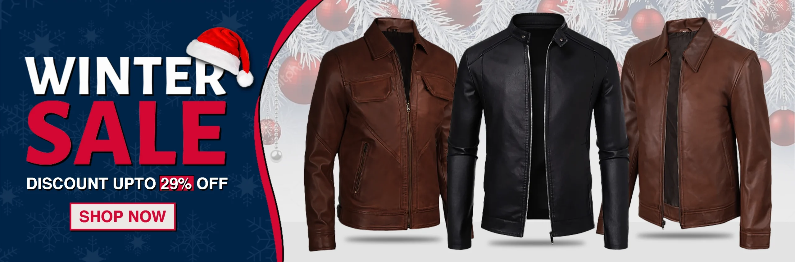 winter sale homepage