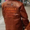 2025 Canadian Finals Rodeo Leather Jacket