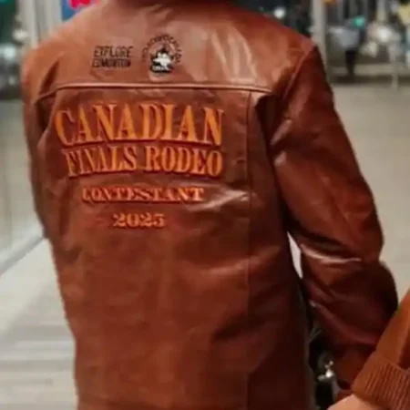 2025 Canadian Finals Rodeo Leather Jacket
