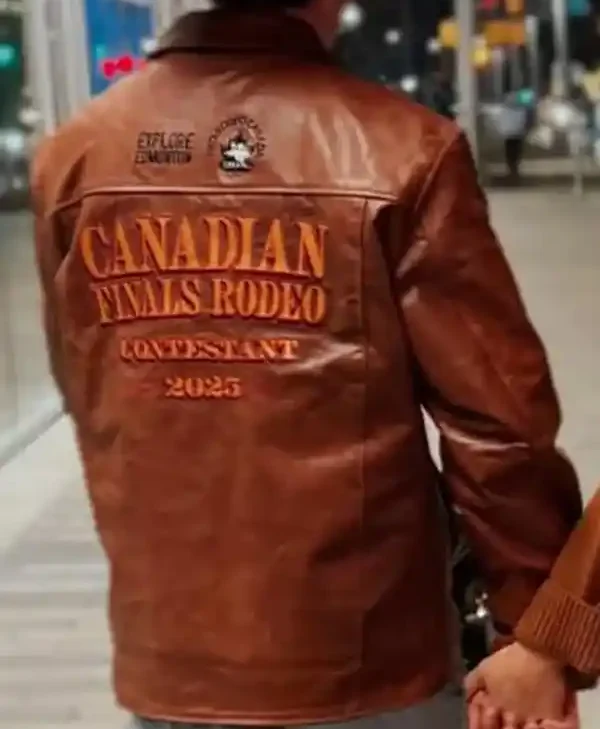 2025 Canadian Finals Rodeo Leather Jacket