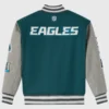 2025-Philadelphia-Eagles-OVO-Wool-Varsity-Jacket-in-Green-Grey