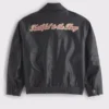 49ers Vegan Leather Flight Bomber Jacket