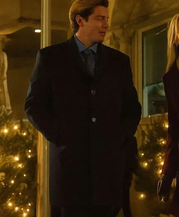 A-Suite-Holiday-Romance-2025-Dominic-Sherwood-Black-Wool-Coat