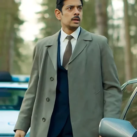 Amit Shah Murder Before Evensong S01 Coat