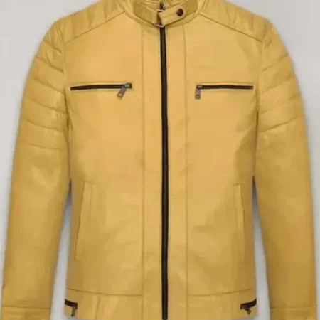 Andrew-Tate-Yellow-Leather-Jacket