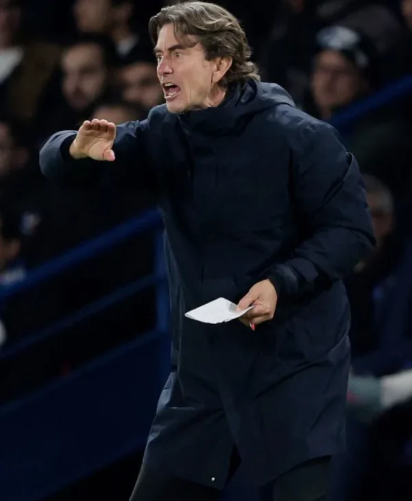 Ange Postecoglou UEFA Champions League 2025 Raincoat Jacket