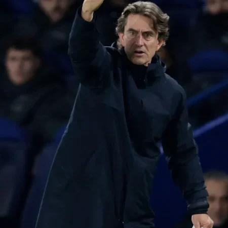 Ange Postecoglou UEFA Champions League 2025 Raincoat Jacket For Sale