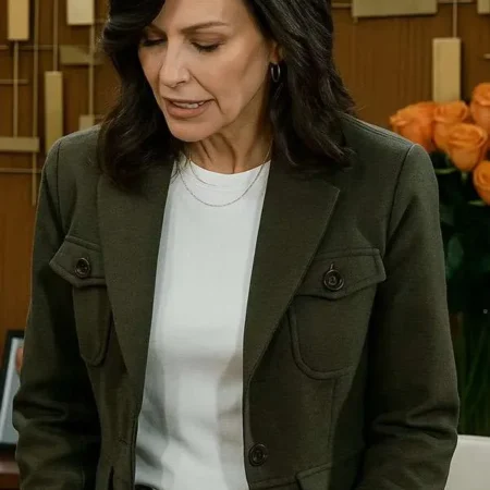 Anna Devane General Hospital Green Jacket