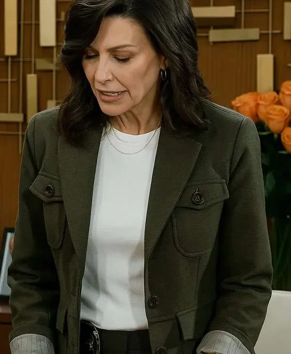 Anna Devane General Hospital Green Jacket