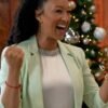 Baked with Love Holiday Tamera Mowry Mint Green Blazer