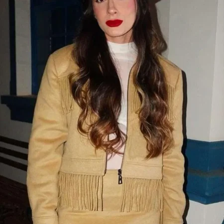 Bárbara Fortunato Guedes Captiva Farm Olímpia Fringe Jacket